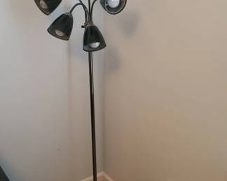 Mod Smoke Gray Pedestal Light