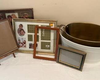 Pictures Frames And Beverage Tubs