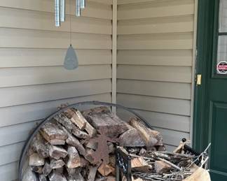 Firewood, Racks and Outdoor Decor