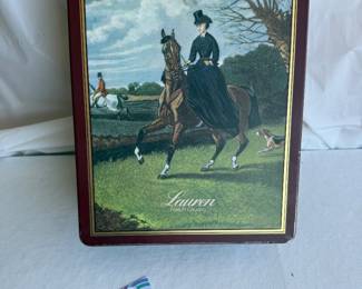 Polo Ralph Lauren Vintage Equestrian Tin Box $6.00
