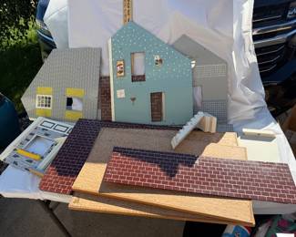 FAO Schwarz Doll House with Green house (comes with Screws and Pegs) $85.00
