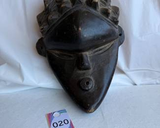 Bassa Carved African Wooden Mask