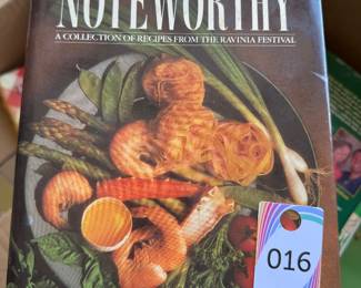 Noteworthy Cookbook $4.00