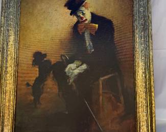 Framed Print Edward Runci 28" Tall $24.00