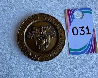 United States Military Academy West Point Brass Token Medal