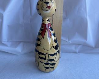 Russian Matryoshka Single Nesting Cat