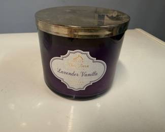 Lavendar Vanilla Candle $5.00