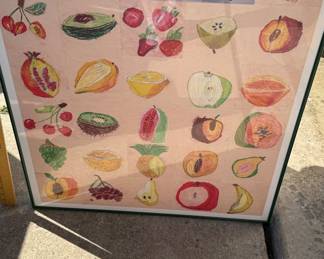 Fruit Poster #2 $16.00