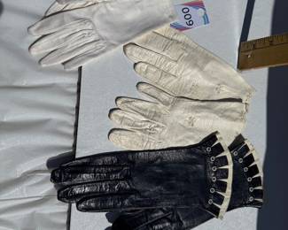 Leather Dress Gloves Lot