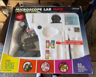 Microscope Lab Max Not Complete $5.00