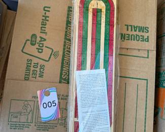 Cribbage Peg Board $4.00