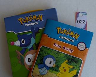 Pokemon Phonics Scholastic Paperback Books Lot of 2