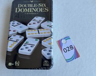 Family Classics Double Six Dominoes $4.00