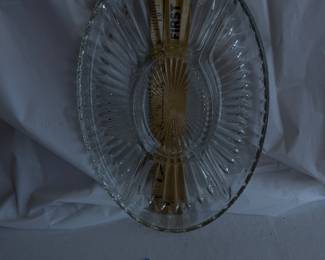 Glass Oval Serving Dish