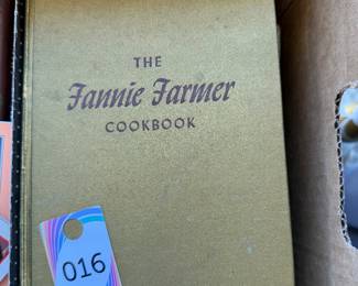 The Fannie Farmer Cookbook $8.00