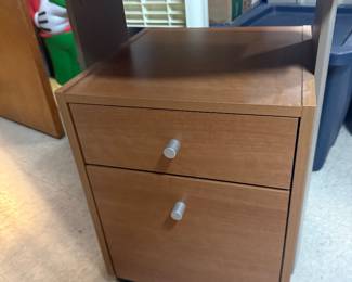 Wood Cart with 2 Drawers $16.00