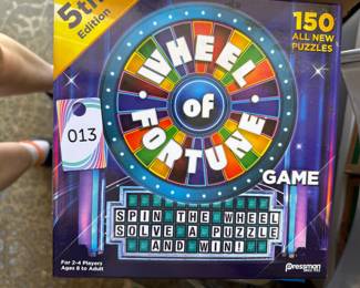 Wheel of Fortune Game $8.00