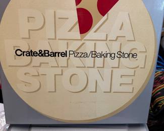 New Crate and Barrel Pizza Baking Stone $45.00