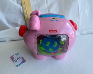 Fisher-Price Laugh & Learn Piggy Bank Toy $8.00