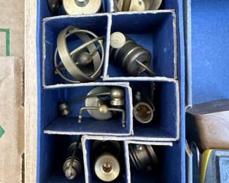Miniature Doll House Brass Accessories