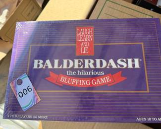 New Balderdash Game $20.00