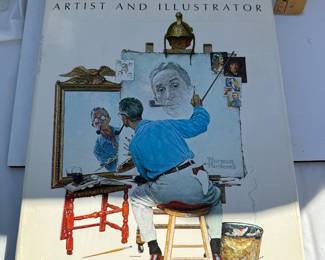 Norman Rockwell Artist and Illustrator Hardcover Book 7.00