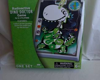 Radioactive Dino Doctor Buzzing Operation Style Board Game