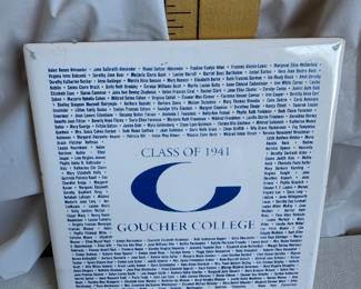 Class of 1941 Goucher College Ceramic Tile
