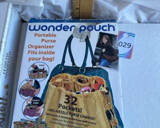 Wonder Pouch Purse Organizer 32 Pockets