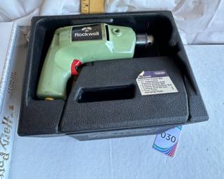 Rockwell Electric Drill w/Bits and Case