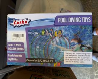 Pool Diving Rings $8.00