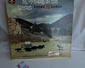 An Evening at the Famous Flying W Ranch Vinyl LP $6.00