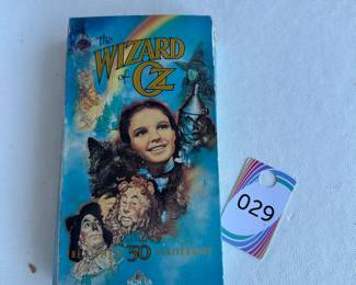 Wizard of Oz 50th Anniversary VHS Tape