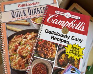2 Spiral Cookbooks $5.00