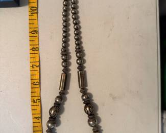 Silver Tone Necklace $8.00