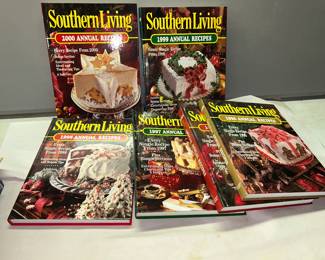 6 Southern Living Cookbooks $12.00