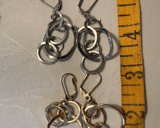 2 Pairs of Link Earrings $8.00