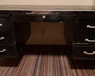 Vintage 60" Steelcase Tank Desk
