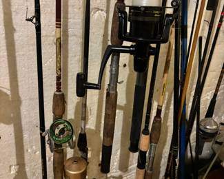 Fishing poles