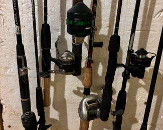 Fishing poles