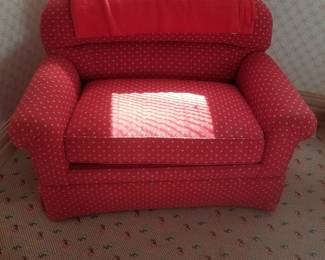 Upholstered arm chair - 2 available