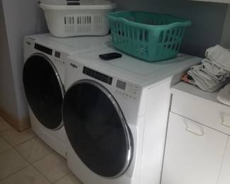 Two sets of Whirlpool washers & GAS  dryers