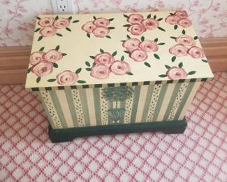 Handpainted chest