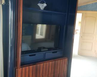 Built in cabinetry; TV