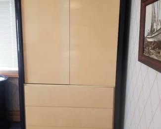 Lacquer armoire - matches nightstand & desk/vanity