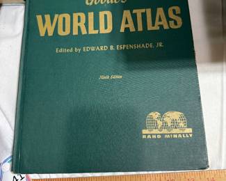 Rand McNally World Atlas Premier Edition Green Hardcover Book
