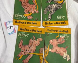 The Four in One Book, Snuffy, Huffy, Fluffy and Tuffy Books $8.00