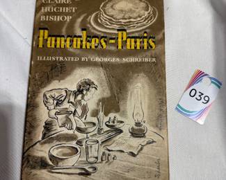 Pancakes - Paris Hardcover Book 1947 $5.00