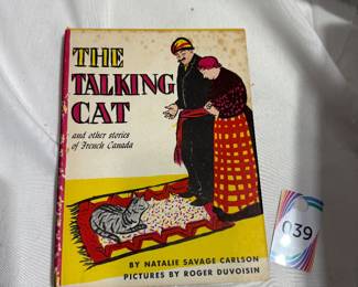 The Talking Cat Hardcover Book $8.00