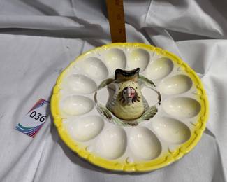 Porcelain Deviled Egg Platter $8.00